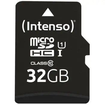 Kartelë MicroSD Intenso 3424480, 32 GB, Class 10, UHS-I, e zezë