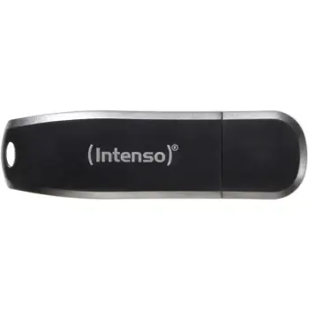 USB Intenso Speed Line 128 GB, USB Type-A, 3.2 Gen 1, e zezë