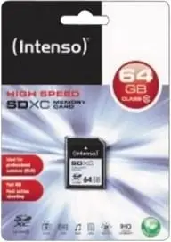 Kartelë memorie Intenso SDHC 64GB, Class 10