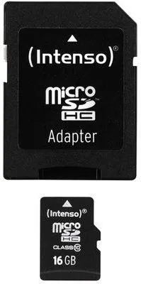 Kartë memorie MicroSDHC Intenso (3413470), klasa 10, 16 GB - 1