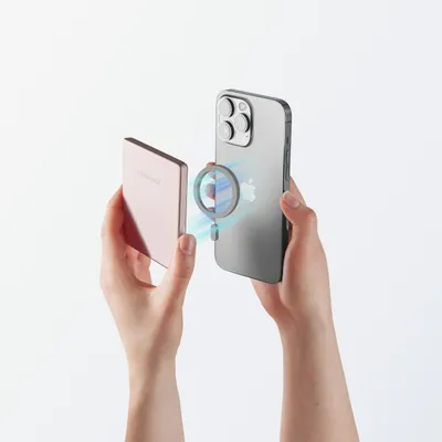 Powerbank Intenso MW5000, 5000 mAh, USB C PD, rozë - 1