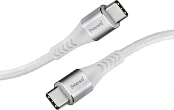 Kabllo USB Intenso USB C në USB C, 1.5 m, e bardhë