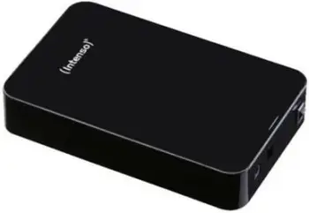 Hard disk i jashtëm Intenso Memory Center, 4 TB, 3.5", 3.2 Gen 1, 5400 RPM, i zi