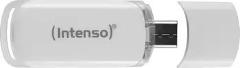 USB Intenso Flash Line, 64GB, USB Type C, gri