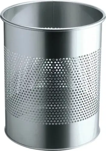 Kosh për plehra Durable, 15 l, i argjendtë