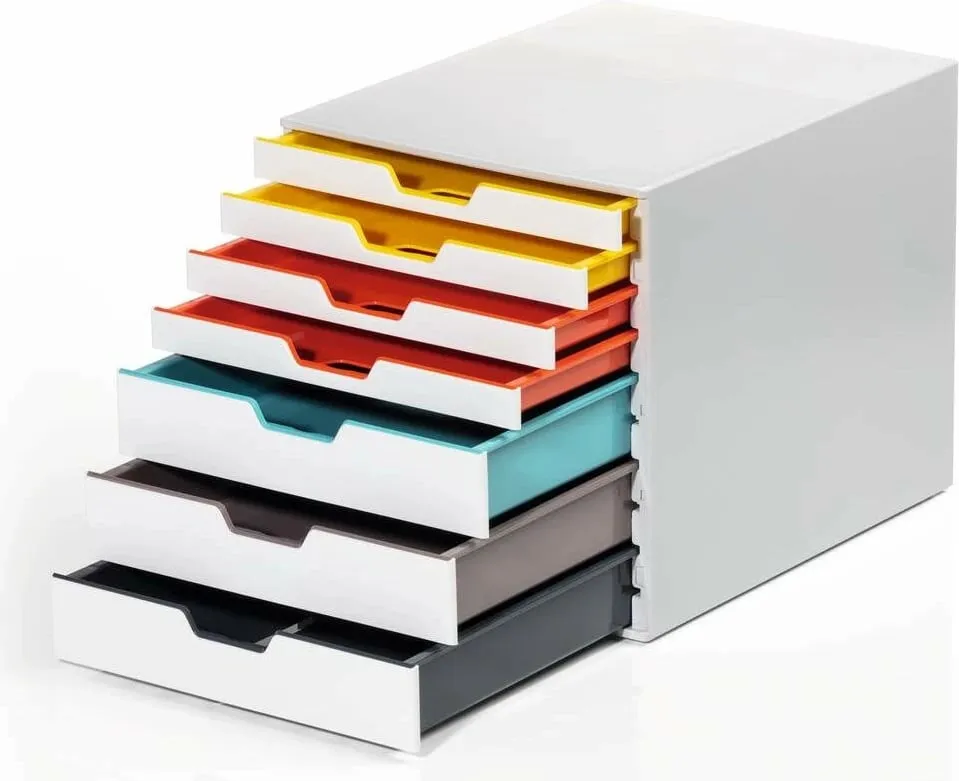 Njesi me sirtarë Durable VARICOLOR MIX 7, 7 sirtarë, plastikë, shumëngjyrëshe - 4