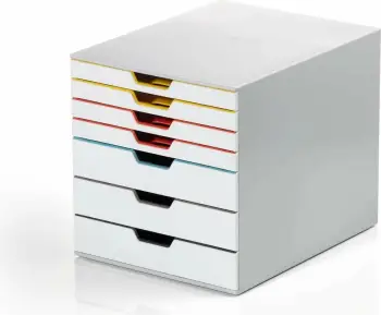 Njesi me sirtarë Durable VARICOLOR MIX 7, 7 sirtarë, plastikë, shumëngjyrëshe