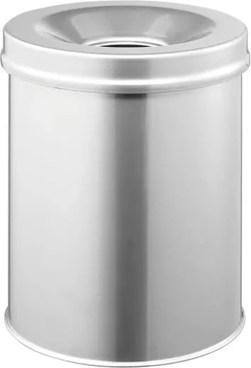 Kosh për mbeturina Durable, 15L, i argjendtë - 1