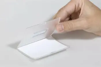 Kartelë emri Durable Click Fold, magnet, 40x75mm, set 10 copë