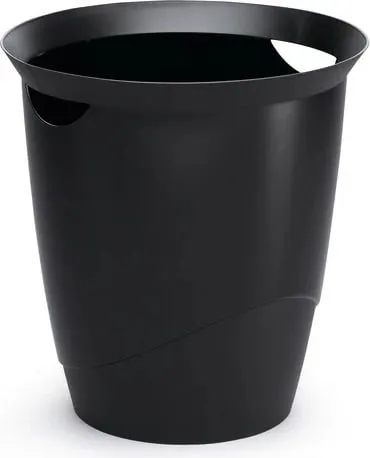 Kosh mbeturinash Durable TREND 16L, i zi, 330mm - 1