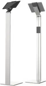Stativ dyshemeje për tablet Durable 893223, 7" 13", rrotullim 360°, gri