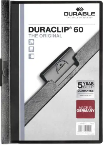 Dosje Durable A4, 60 faqe, e zezë
