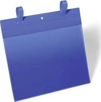 Xhep magazinues Durable Warehouse 1751 07, A4 horizontal, me rripa montimi, blu, 50 copë