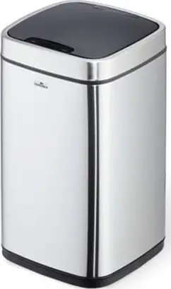 Kosh mbeturinash Durable 342123, 12L, me sensor lëvizjeje, argjend