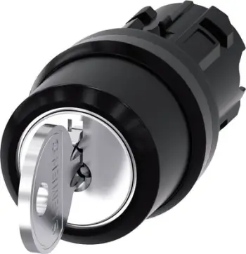 Çelës rrotullues Siemens SIRIUS ACT 3SU1000-4CL11-0AA0, 22mm, 3 pozicione, plastik