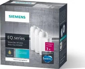 Set filtra uji Siemens Brita Intenza TZ70003, 3 copë, për makina kafeje Bosch dhe Siemens