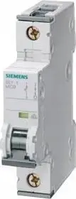 Ndërprerës mbingarkese Siemens 5SY5104-6 B4A, 1P, 220V DC 230/400V AC, 10kA