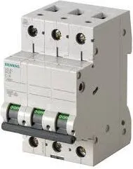 Siguresa automatike Siemens (5SL6302-7), 3P, C, 2A, 6kA, AC - 1