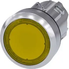 Aktivizues i butonit Siemens IP69k Sirius ACT (3SU1051-0AB30-0AA0), 22mm, i verdhë