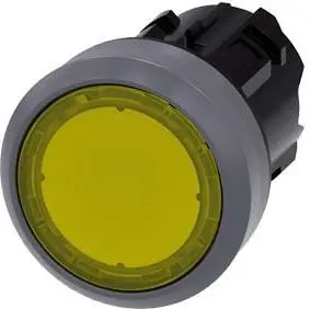 Kapak fundor për buton Siemens Sirius ACT, 22 mm, i zi