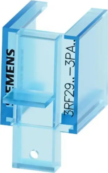 Mbulesë lidhjeje Siemens 3RF2900-3PA88, për kontaktorë 3RF21 3RF23, gri