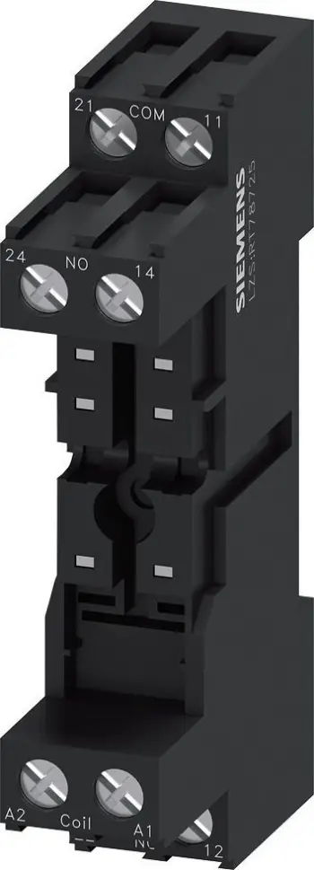 Bazë plug in për relé Siemens LZS:RT78725, 15mm, terminale me vidë