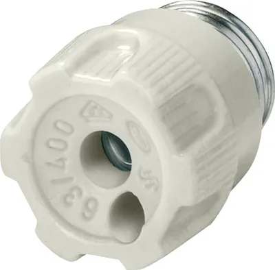 Kokë sigurese Siemens Neozed D01 5SH4317, 16A, qeramike, e bardhë - 1