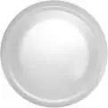 Lente për llamba Siemens, 22 mm, e bardhë