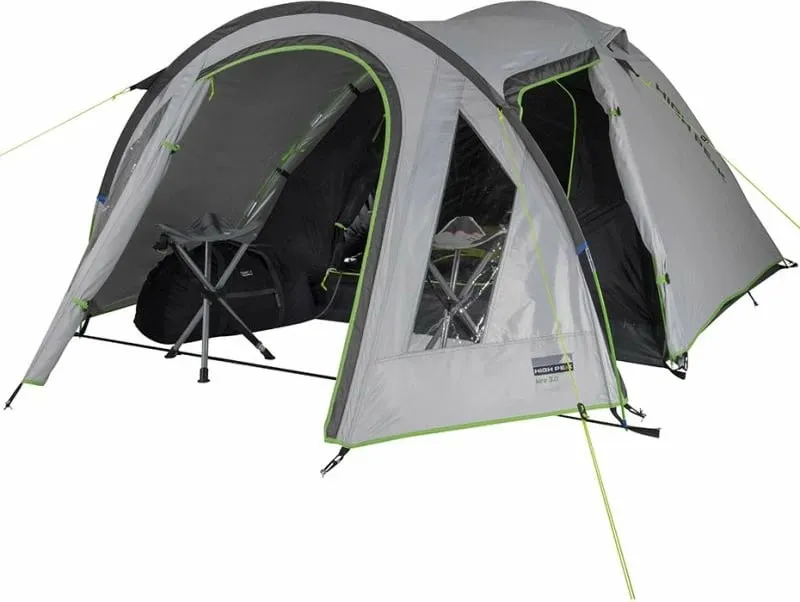 Tenda për turizëm High Peak Kira 3, unisex, gri e çelët - 4