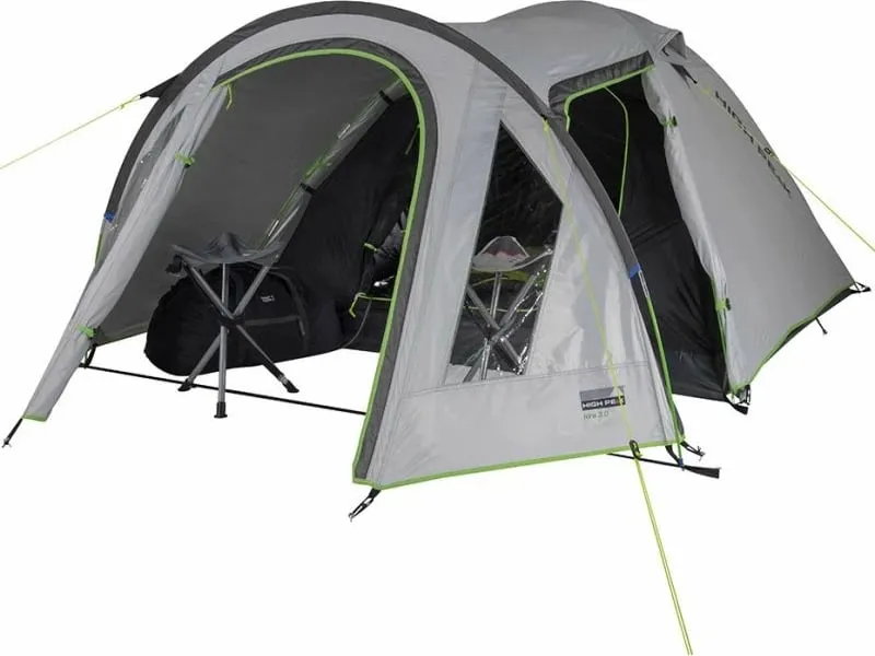 Tenda për turizëm High Peak Kira 4, gri e lehtë - 3
