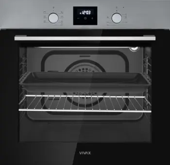 Furrë e integruar VIVAX BO-808BFD X, e hirtë/zezë