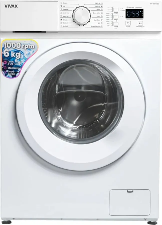 Rrobalarëse Vivax WFL-140816PMI, 8KG, e bardhë - 1
