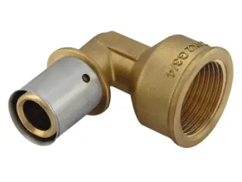 Tub montues 90 ° KAN-therm, GW 16 × 2 G1 / 2