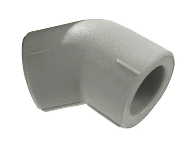 Bërryl 45° KAN-therm 04104375, PP, 75mm - 1