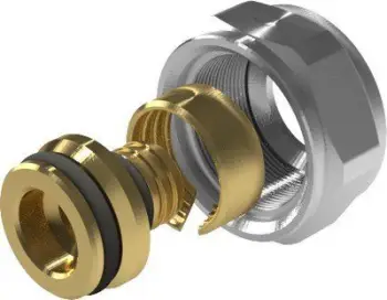 Lidhëse e tubave KAN-therm Ultraline, 16 GW, 3/4