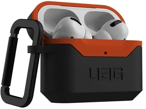 Mbrojtëse UAG për AirPods Pro, e zezë / portokalli - 2
