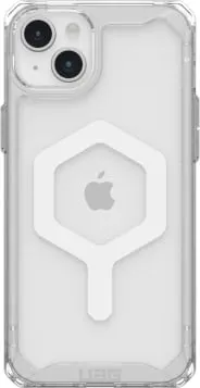Mbështjellës UAG Plyo MagSafe për iPhone 15 Plus, transparent dhe bardhë - 1