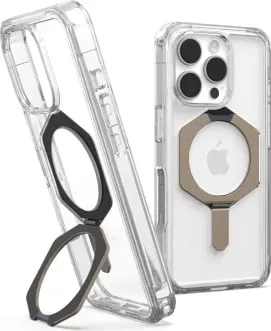 Mbështjellës UAG Plyo XTE MagSafe për iPhone 16 Pro, transparent titanium - 3