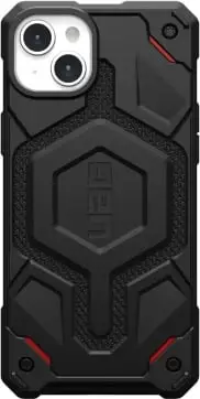 Mbështjellës UAG Monarch Pro për iPhone 15 Plus me MagSafe, Kevlar, Zi