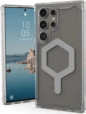 Mbështjellës UAG Plyo Pro Magnet për Samsung Galaxy S24 Ultra, transparent-gri