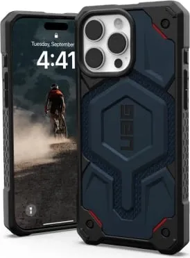 Mbështjellës UAG Monarch Pro me MagSafe për iPhone 16 Pro Max, Kaltër - 3