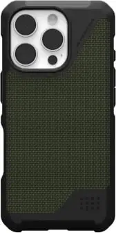 Mbështjellës UAG Metropolis LT MagSafe për iPhone 15 Pro, Kevlar, i gjelbër