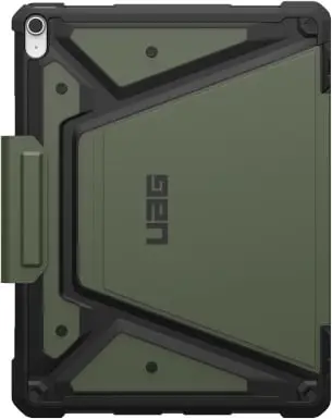 Mbështjellës UAG Metropolis SE për iPad Air 13" (2024), me qëndrim dhe mbajtëse për Apple Pencil, Gjelbër