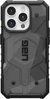 Mbulesë UAG Pathfinder SE Geo Camo për iPhone 15 Pro 6.1", magnet MagSafe, e zezë