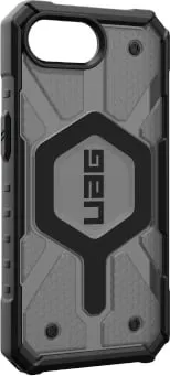 Mbështjellës UAG Pathfinder Clear MagSafe për iPhone 16e, Gri/Ezezë - 2