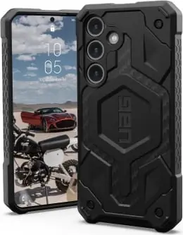 Mbështjellës UAG Monarch për Samsung Galaxy S24, karbon i zi