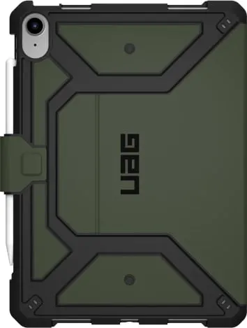Mbulesë tablet UAG Metropolis SE për iPad 10 10.9" 2022, mbrojtje 360°, me qëndrues, e zezë - 2