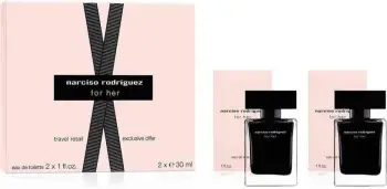 Set Eau de Toilette Narciso Rodriguez For Her, 2 x 30ml