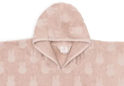 Poncho -PESHQIR Terry Miffy Jacquard Wild Rose - 4