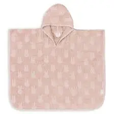 Poncho -PESHQIR Terry Miffy Jacquard Wild Rose